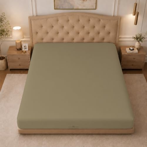 1 PC Fitted Sheet Only Family XL 144" W × 84" L Size, 100% Egyptian