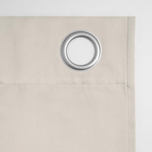 Sun Zero Soho Blackout Energy Efficient Grommet Curtain Single Panel