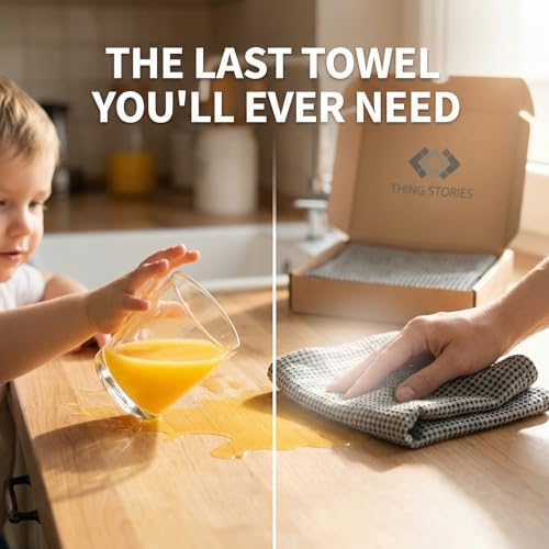 100% Linen Hand Towels 2-Pack - 14x28-inch Thin Waffle Weave