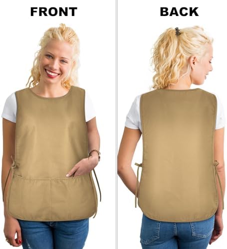 TFTAFAN Cobbler Apron Unisex Waterproof Apron with 2 Deep Pockets Art