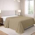 SGI bedding 600 Thread Count 100% Egyptian Cotton Queen Flat Sheet