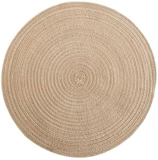 Beydodo Placemats Set of 8, Dining Table Mat Cotton Washable Indoor