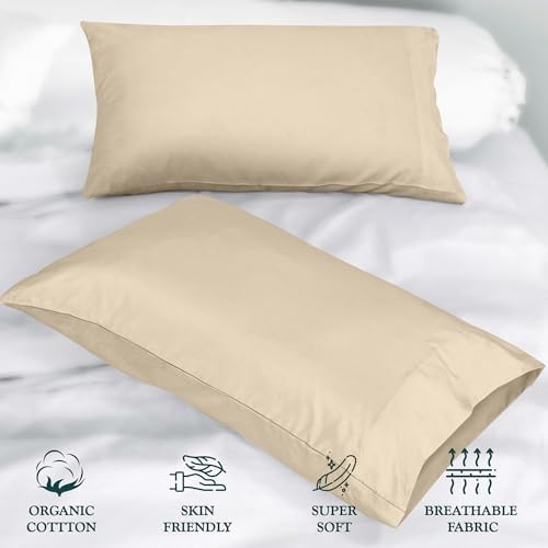ROYALE LINENS 300 Thread Count 100% Cotton King Pillow Cases Set of 2