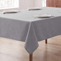 H.VERSAILTEX Linen Textured Table Cloths 60 x 120 Inch Premium Solid