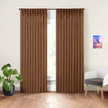 Triple Pinch Pleat BlackoutThermally Insulated Drapes with Regular
