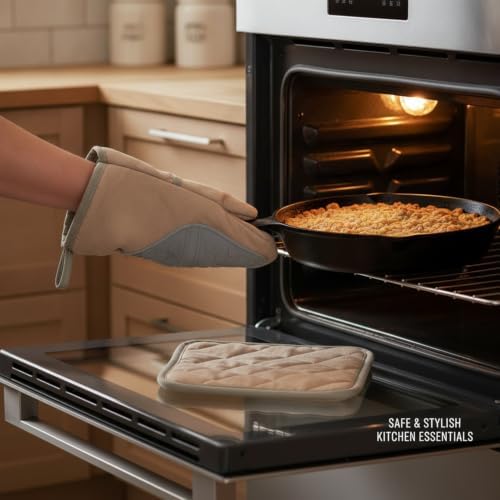 Oven Mitt and Pot Holder Set