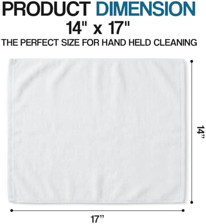 Avalon Towels Bar Towels (Pack of 60) Size 14x17 Inches – 100% Cotton