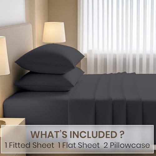 Kotton Culture 4 Pc Alaskan King Sheet Set - 100% Egyptian Cotton