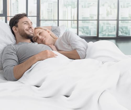 Utopia Bedding Soft Jersey Knit Blanket White King (90x102 Inches)