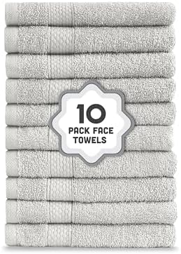 ASSOS Elegant Bathroom Decor Set: Includes Face Towels - Perfect