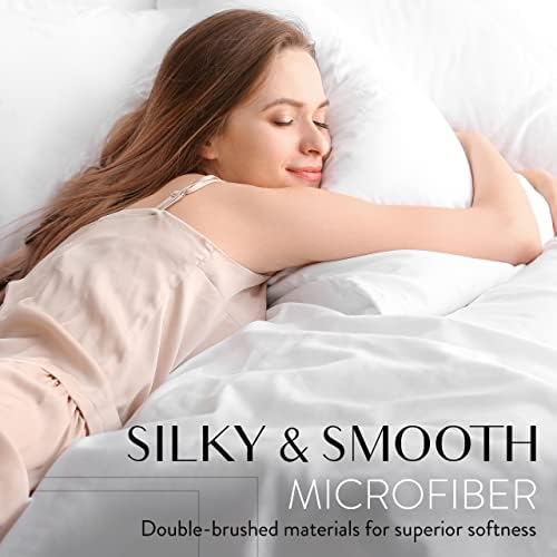 Danjor Linens Bed Sheet Set King Size for Hot Sleepers, Hotel Premium