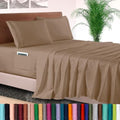 Elegant Comfort 4-Piece Bed Sheet Set - Luxury Bedding 1500 Premium