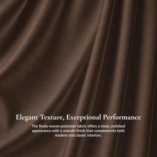 Modern Decorative Tab Top Window Curtains for Bedroom or Living Room
