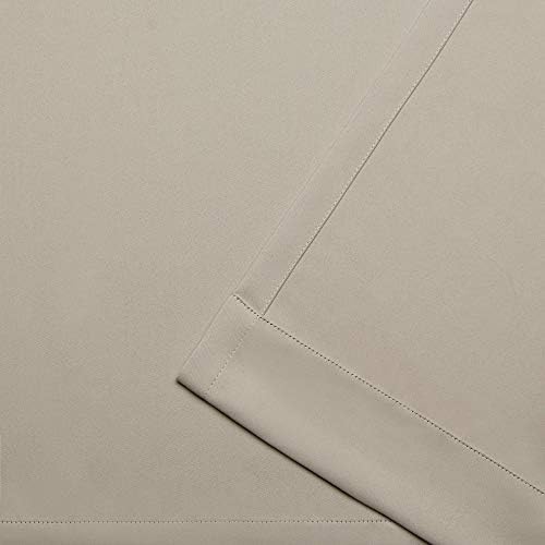 Exclusive Home Curtains Sateen Twill Woven Room Darkening Blackout