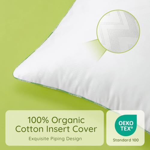 Ashler 18 x 18 Pillow Inserts Set of 4, Hypoallergenic Pillow