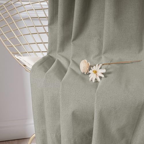 Frelement 52" W x 120" L Extra Long Living Room Curtains 2 Panels Set