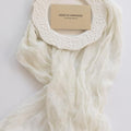 White Ivory Cheesecloth Table Runner 120 Inches for Wedding