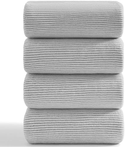 4 Piece Bath Towel Set 35"x70"Oversized Bath Towel for Bathroom Ultra
