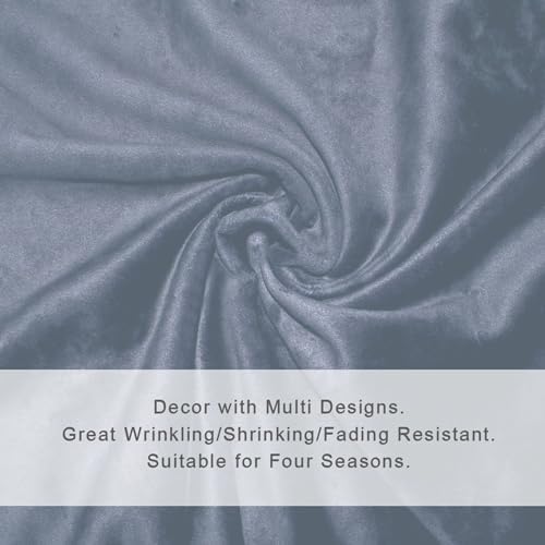 Light Slate Gray Plush Throw Blankets for Bed Couch and Living Room