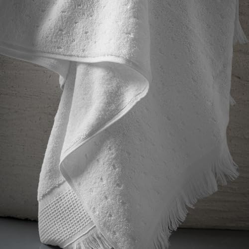 SOFE H&L | NADIAS Decorative Turkish Hand Towels, Set of 4 | White