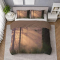 Reversible Duvet Cover Set Microfiber Bedding Set Ethereal Dreamy