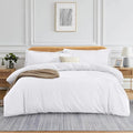 Luxurious Hidden Button Closure Duvet Cover Set, Comfy and Breathable