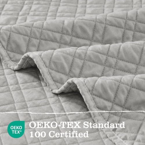 Queen Quilt Set with Shams Lightweight Quilted Bedspread Coverlet Thin