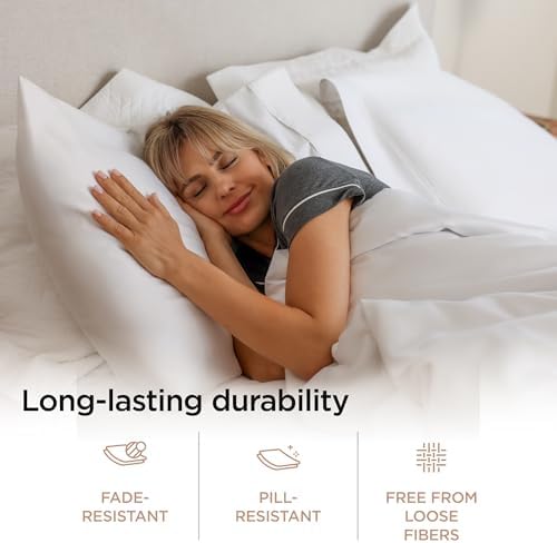 Full Bed Sheet Set - 800 Thread Count Extra Deep - 100% Pima Cotton