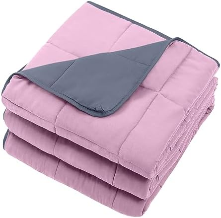 Weighted Blanket for Adults 12lbs, 60"x80", Queen Size Cooling Heavy