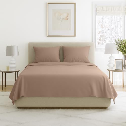 Sheets for Queen Size Bed - 4-Piece Wrinkle Resistant Brushed