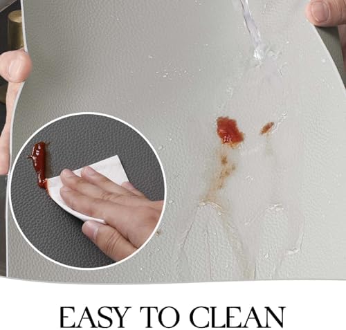 MOSAYT Vinyl Placemats Set of 8, Heat Resistant Place Mats 100%
