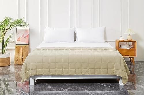 MUTLU HOME GOODS Weighted Blankets for Adults, Cooling Weighted