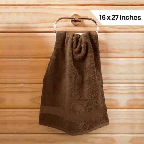 Utopia Towels Salon Towels, Pack of 24, 16x27 in, 100% Cotton, Dark