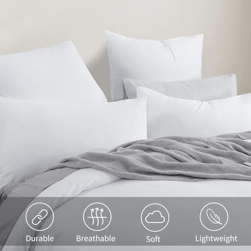 Branches Leaves Duvet Cover King Gray Bedding Set 3 Pcs Super Soft