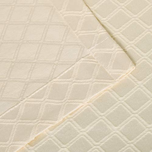 Superior Lattice Sheer Curtains, Window Accents, Perfect for Natural