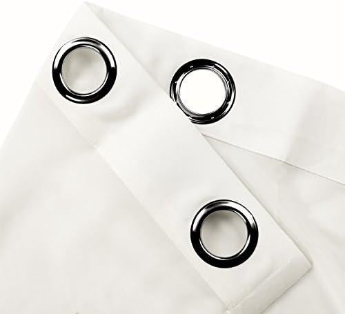 cololeaf Sheer Curtains Grommet Extra Wide Sheers Solid Sheer Curtain