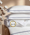 Bedsure PureWoven 100% Giza Egyptian Cotton Duvet Cover, Queen