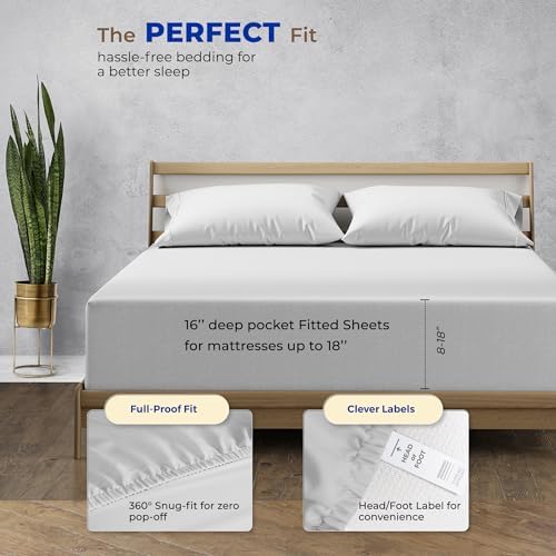 Thread Spread 100% Egyptian Cotton California King Fitted Sheet Only
