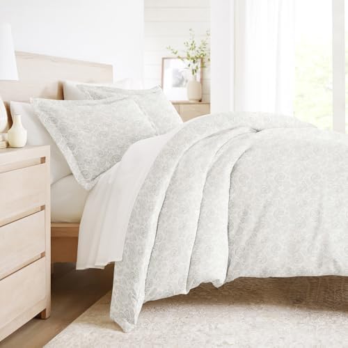 Linens & Hutch Duvet Cover Set Patterned Microfiber Ultra Soft Bedding