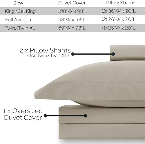 Southshore Fine Living, Inc. Premium Collection Oversized Duvet Cover