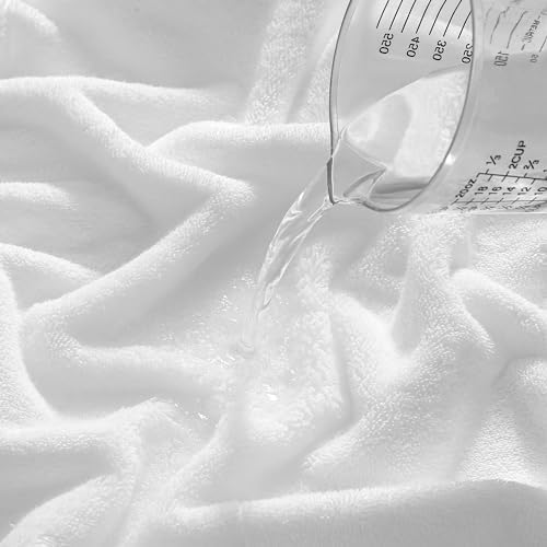 Simple&Opulence Premium 100% Cotton Towel Set 6 Piece,Soft Absorbent