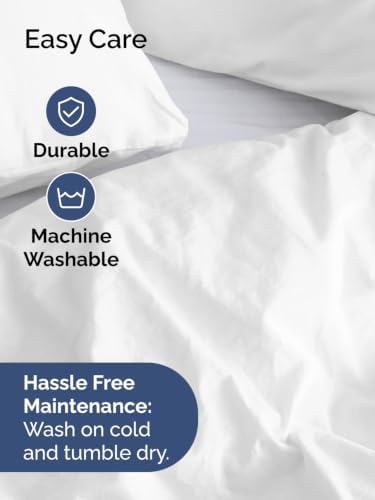 Duvet Cover Queen Size - Extra Soft 3 Piece with Zipper Closure