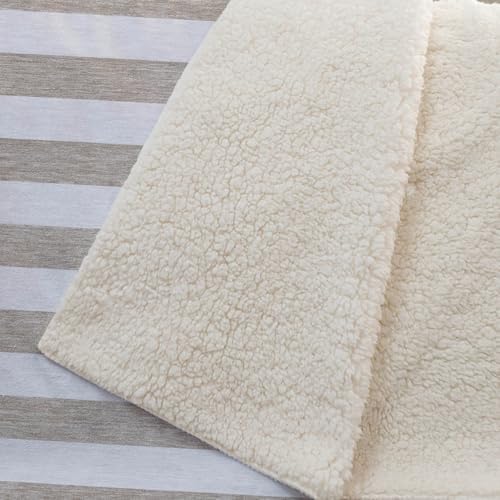 Addison Rugs ASB528 Taupe 50" x 70" Oversized Sherpa Throw Blanket