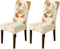 Leaf Chair Covers for Dining Chairs, Modern Minimalistic Shape Dot