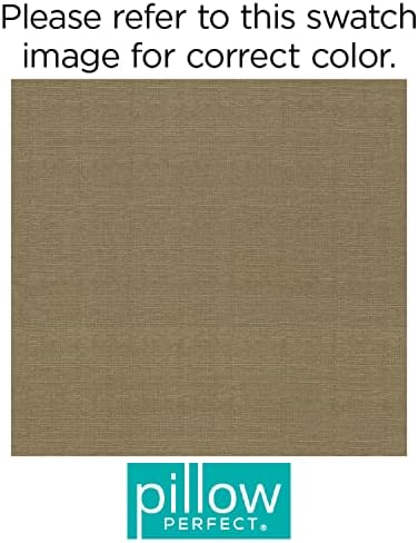 Pillow Perfect Monti Chino Solid Indoor/Outdoor Wicker Patio Seat