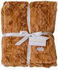 GRACED SOFT LUXURIES Faux Fur Blanket Cozy Camel Sofa Bed 50x60