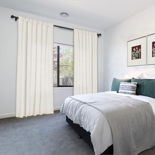 Frelement 120 Inches Extra Long Room Darkening Curtains for High