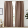 NICETOWN Blackout Curtain Panels Window Draperies - (Cappuccino Color)