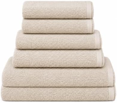 Violet Linen Exquisite Squisita Champagne Plush Terry Pattern, 100%