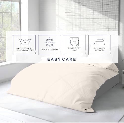 Kotton Culture 3 Pc Queen Size Duvet Cover Set 100% Egyptian Cotton